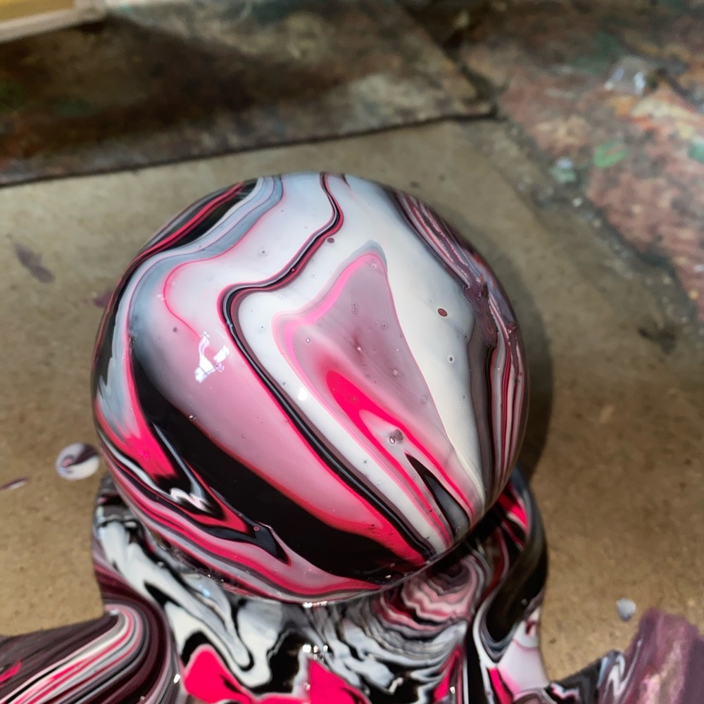 Painted globe
